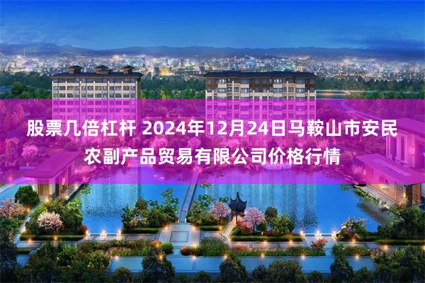 股票几倍杠杆 2024年12月24日马鞍山市安民农副产品贸易有限公司价格行情